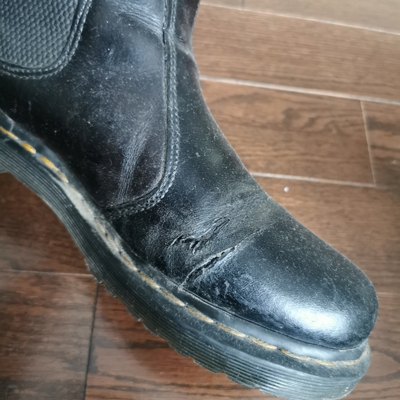 Faux Fur Lined Doc Martens - Picture 2 of 5